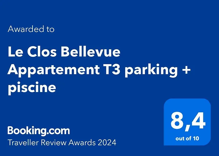 Le Clos Bellevue Appartement T3 Parking + Piscine